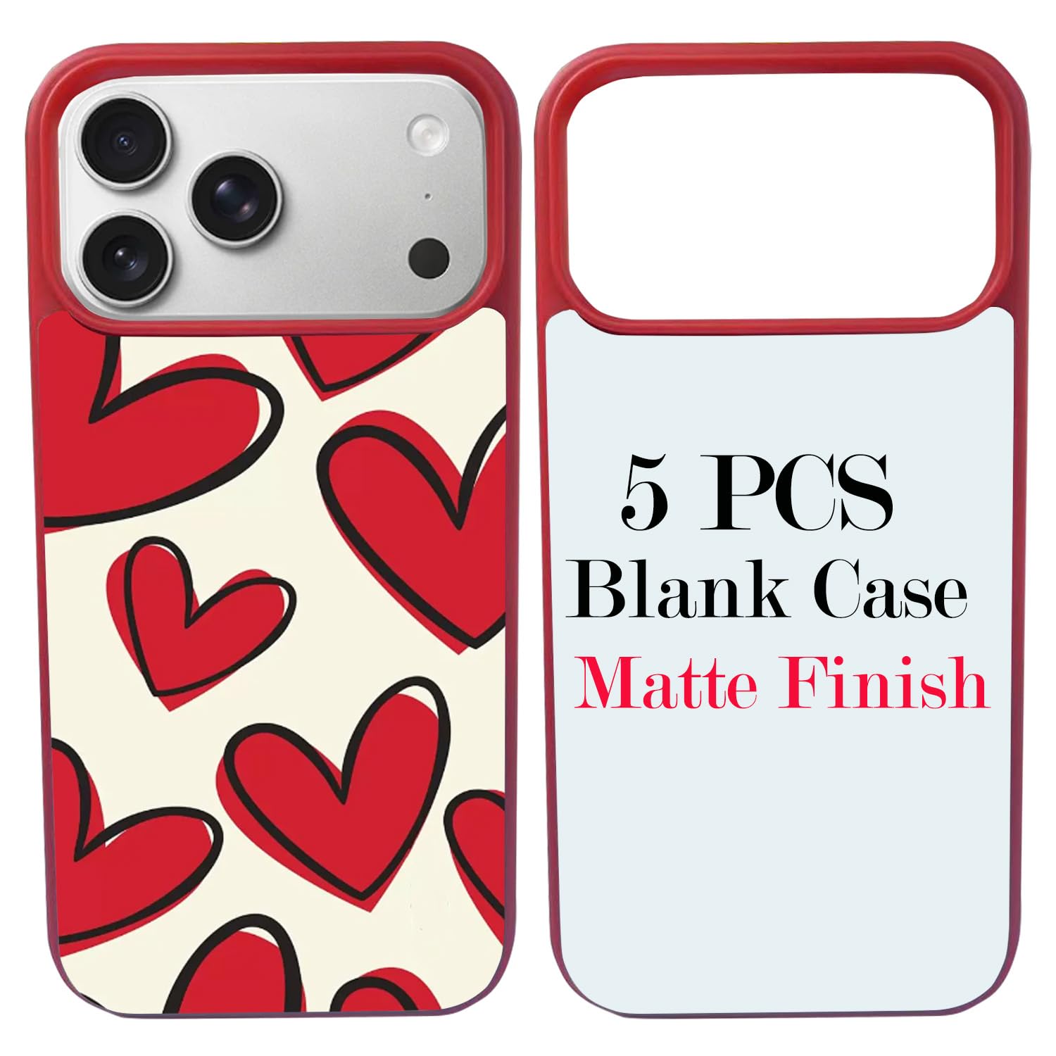 Coque sublimation iPhone 17 Pro JUSTRY contre les rayures et ratés d'impression - 8