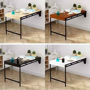 Amazon.com: WQSQ Folding Dining Table for Small Spaces Wall