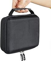 Vista 6 de Adada Estuche rígido de viaje para proyector de películas portátil Kodak Luma Pocket Projector (funda para proyector Kodak Luma 150)