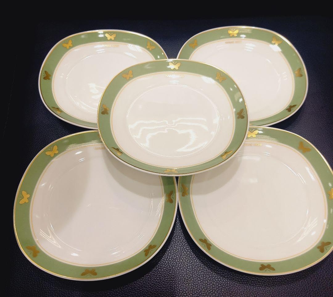 HANAE MORI モリハナエ ケーキ皿 デザート皿 フルーツ皿 蝶バタフライ