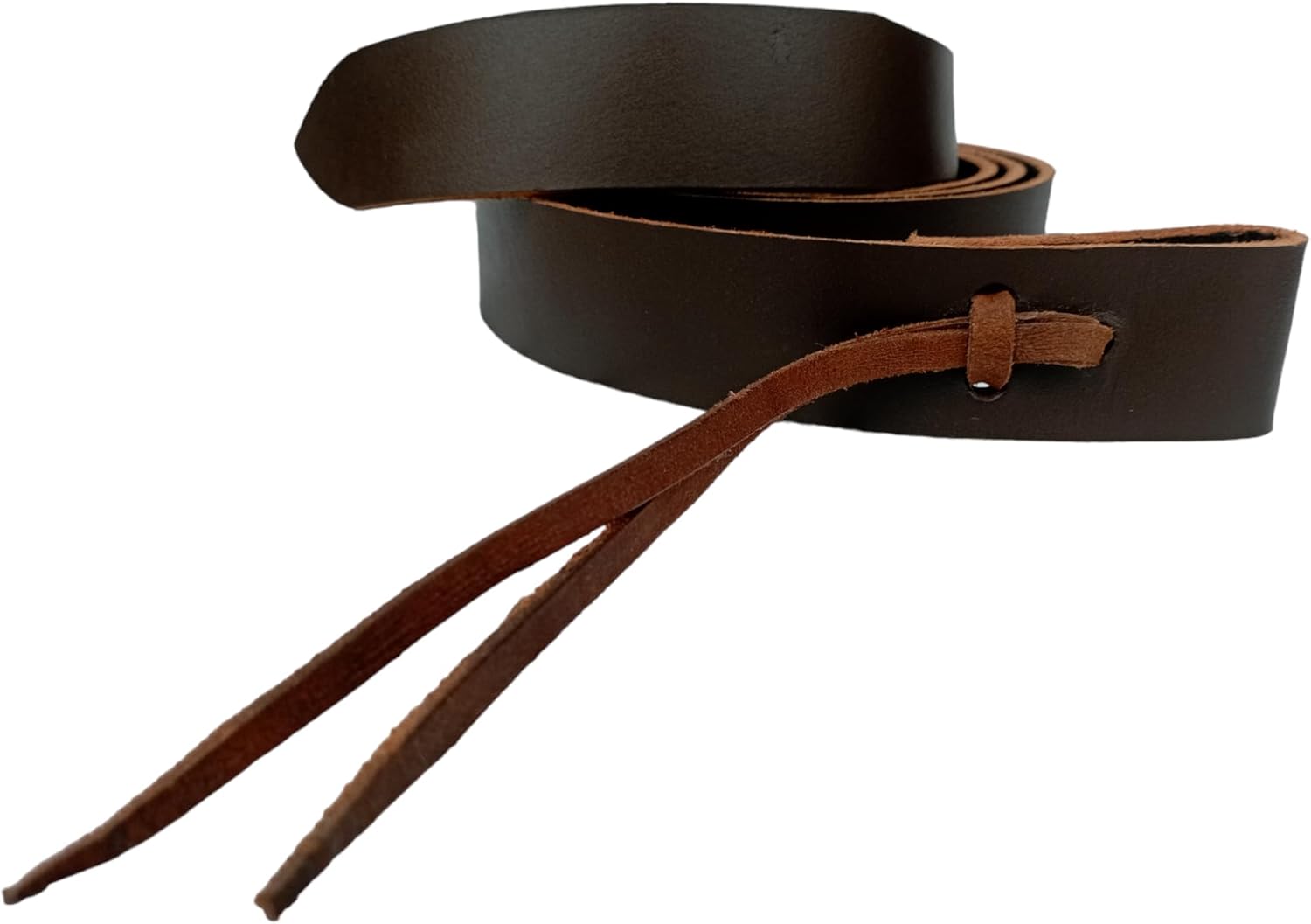 Leather Latigo Cinch Strap for Western Saddle Cinch tie with Holes Girth