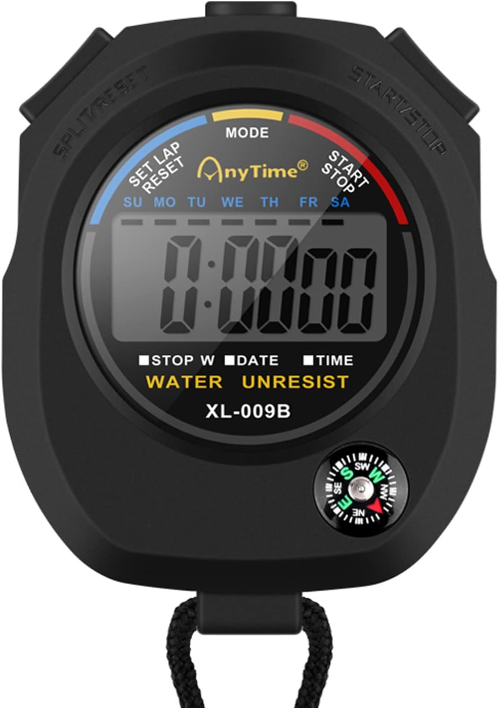 TINDTOP Sport Stopwatch Timer, Professional Digital Stopwatch with