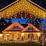 Generico Tenda Luminosa Natalizia BIANCO CALDO 10m x 60CM 300led PROLUNGABILE...