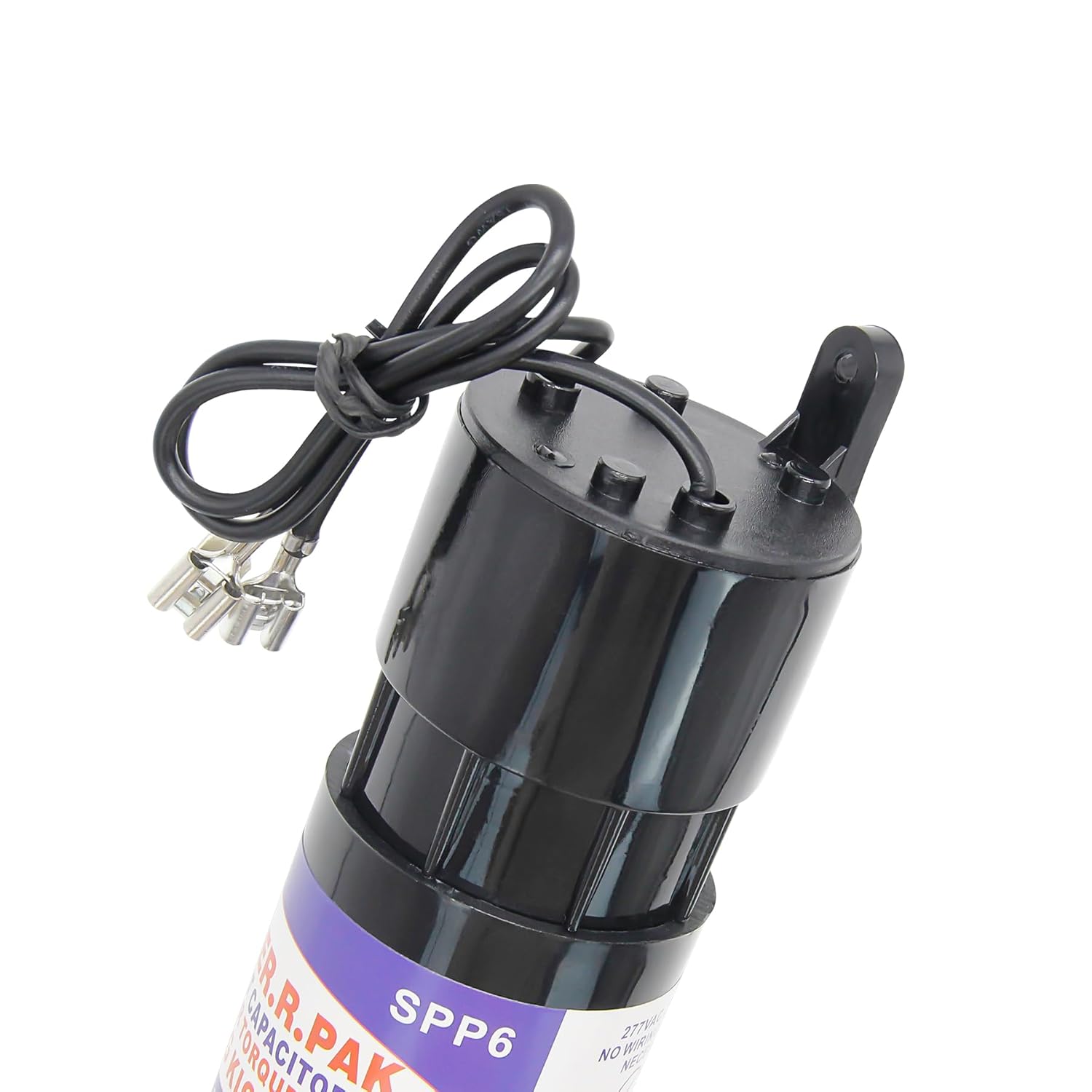 2 Pack SPP6 Hard Start Capacitor Replacement 115V Thru 288VAC Compatible with Air Condtioning Units from 4,000 to 120,000 (Supco Relay 1/2HP-10HP 500% Increase Starting Torque)