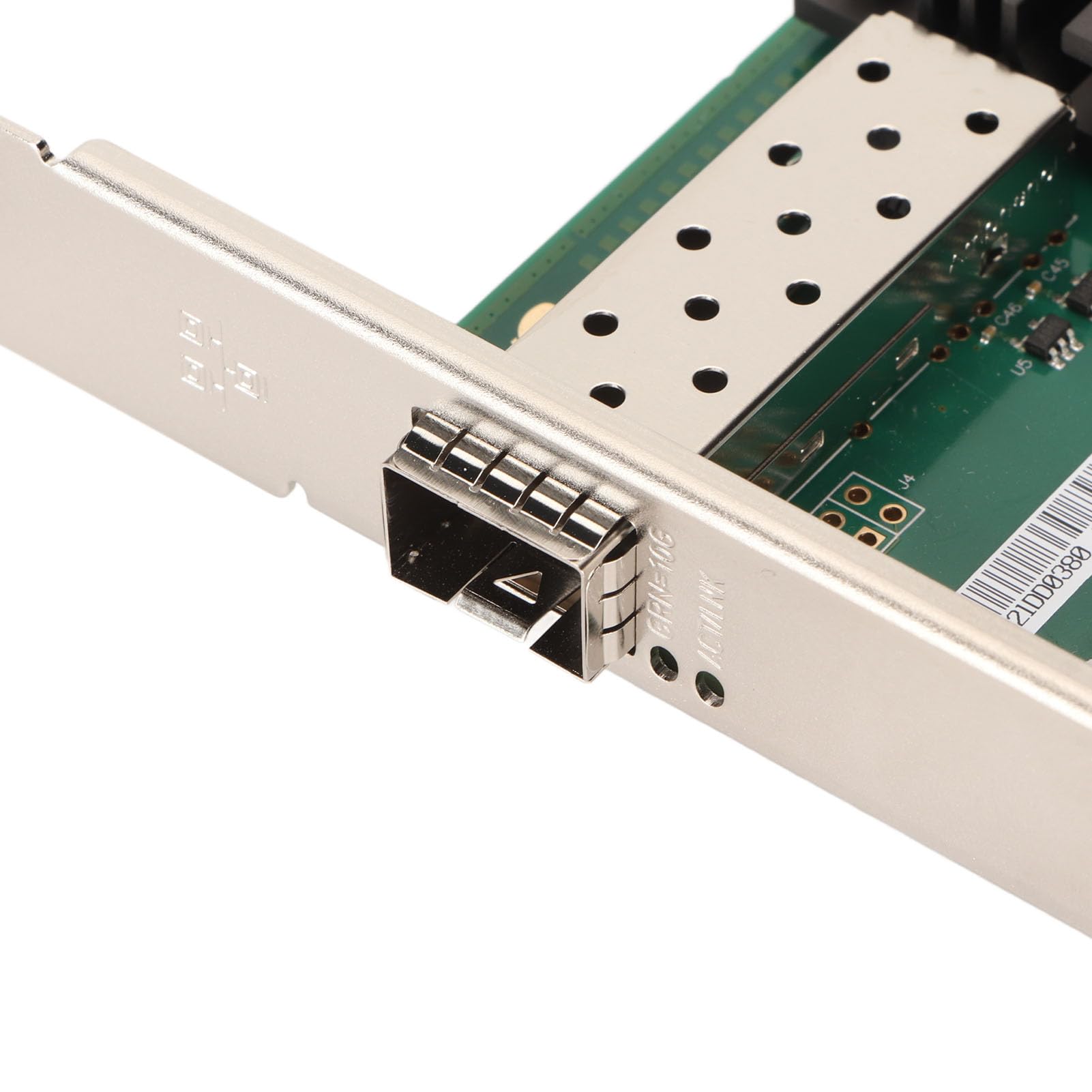 Adattatore di Rete PCIe X4 da 10 Gigabit, Bassa Latenza con Interfaccia SFP Plus, per Vari Sistemi Operativi, Adattatore di Rete PCIe X4, Eccellente Dissipatore di Calore