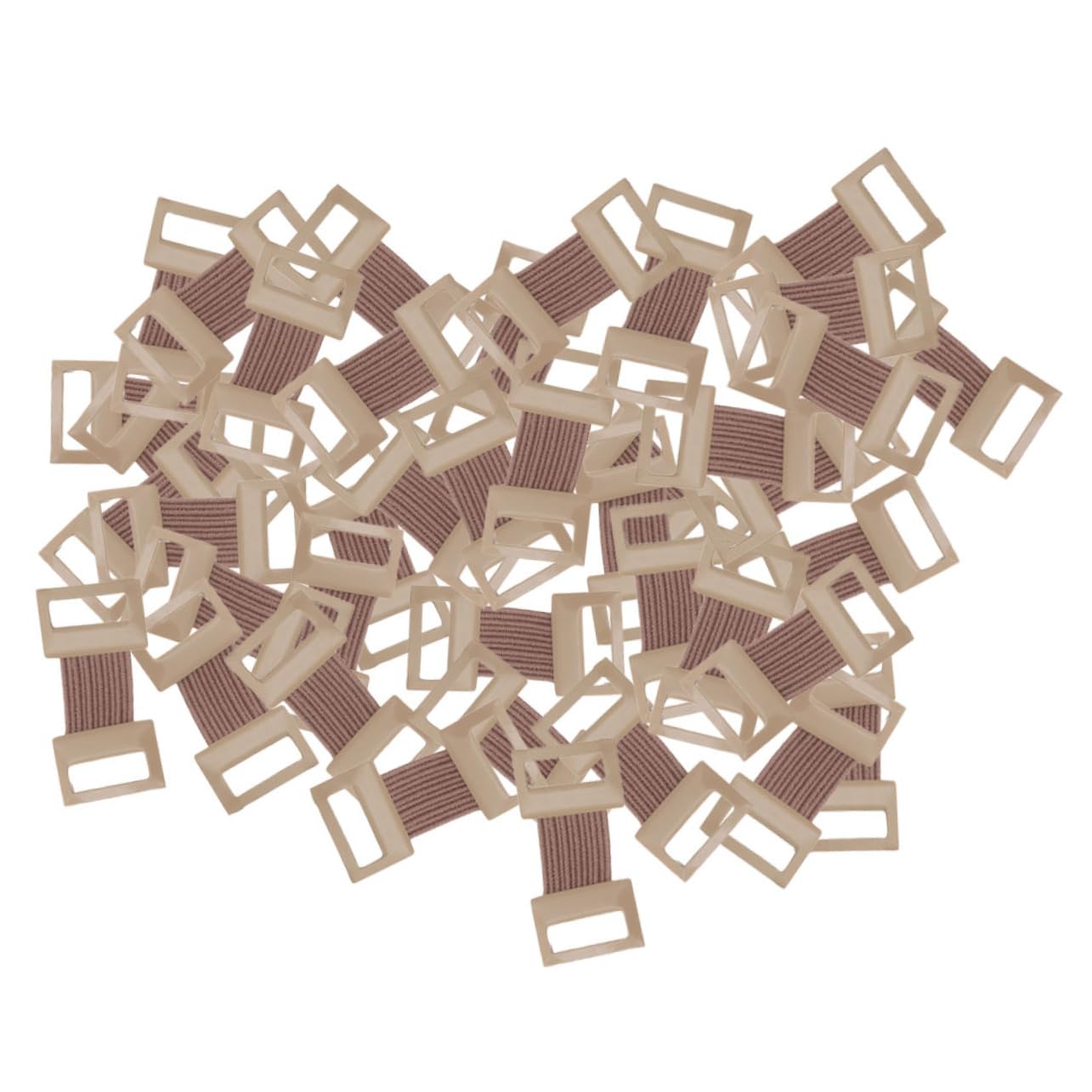 Gogogmee Elastic Bandage Aluminum Buckles 100pcs Fixing Clips Stretch Bandage Wrap Clips for Practical Use