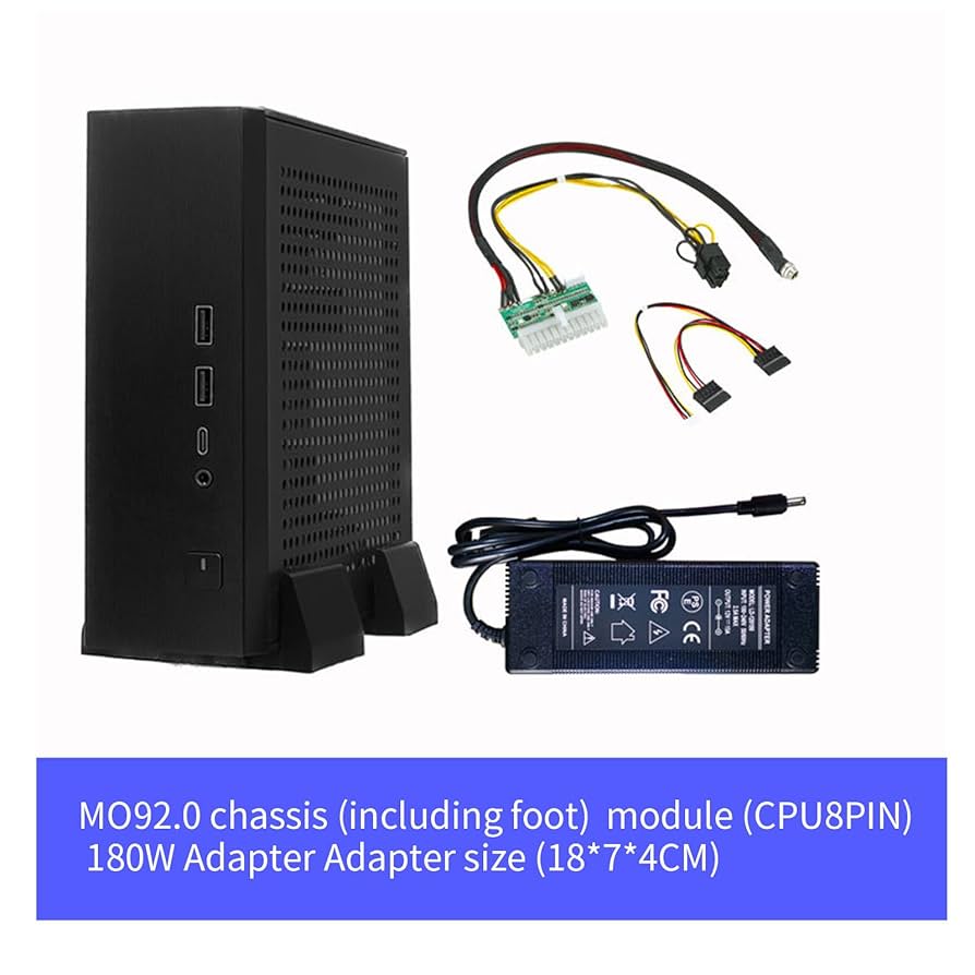 Mini-ITX PCケース ブラック(電源等一部ユニット付き) Amazon.co.jp: ITX コンピュータケース 小型軽量 HTPC ケース