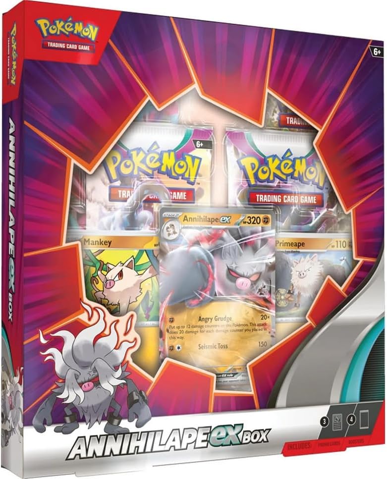 Pokemon EX Annihilape Collection Box (Sealed, x6) by The Pokemon Company