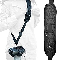 Vista 1 de HiiGuy - Correa para cámara – Regular – Correas de cámara extra largas de 32 a 44 pulgadas para fotógrafos – Correa de hombro resistente para cámara