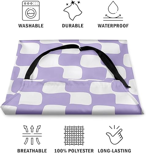 Miniatura 6 de jejeloiu Delantal de lunares rojos y blancos para mujeres y hombres, de 26 x 31 pulgadas, diseño retro de lunares