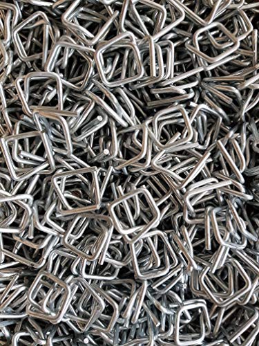 1000 Stück CB4 Draht Verschlussklemmen 12mm aus Metall für...