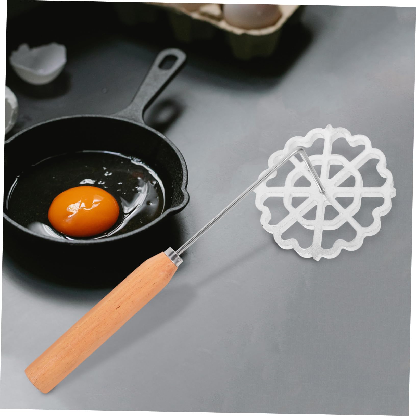 Stampo Per Biscotti e Forma Fiore in Alluminio e Accessorio Per Decorare Torte Per Cuocere e Lievitazione Casa