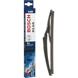 Goma Repuesto Limpiaparabrisas Escobilla limpiaparabrisas Bosch Rear H230, Longitud: 230mm – 1 escobilla limpiaparabrisas para la ventana trasera