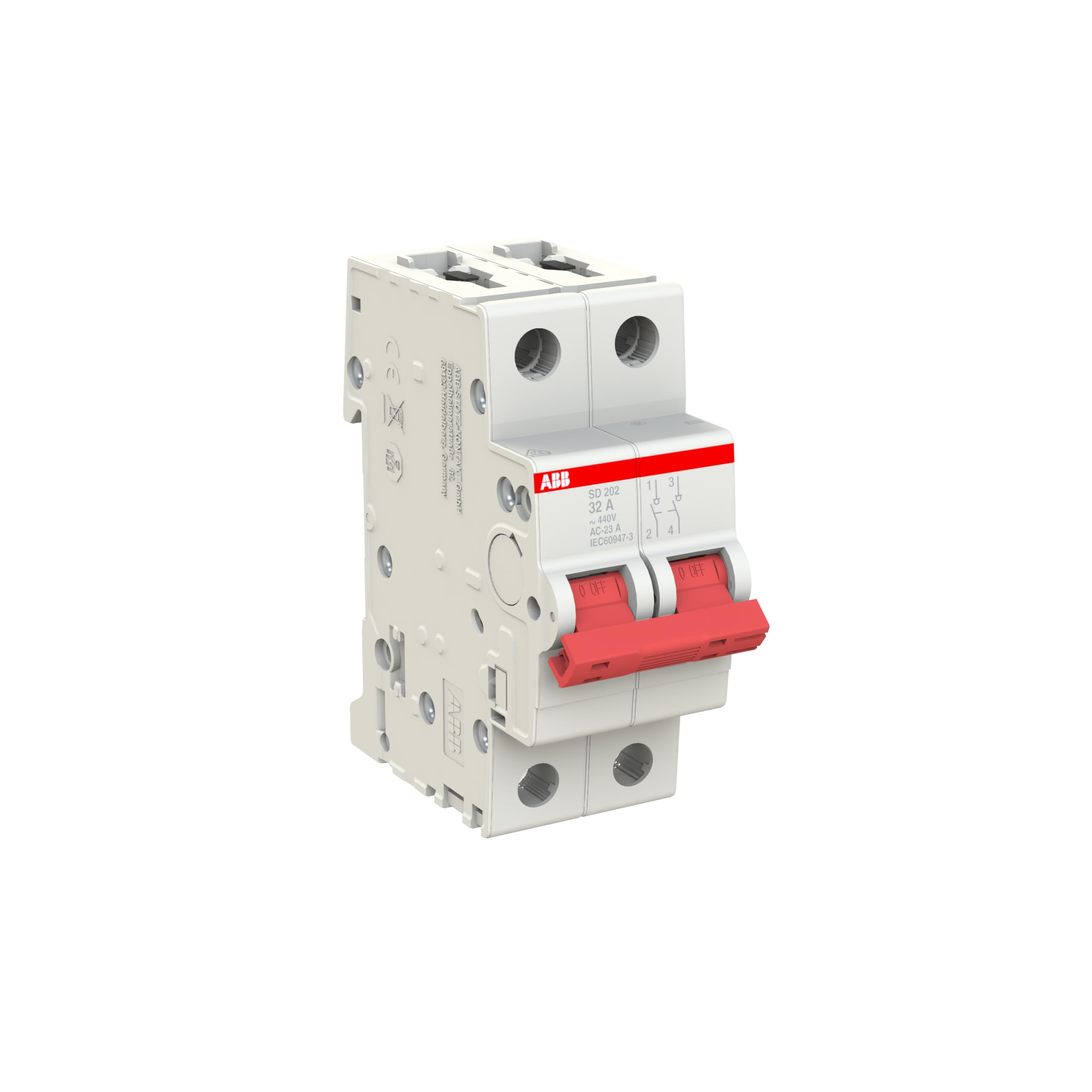 ABB SD202/32 INTERRUTTORE-SEZIONATORE 2P 32A