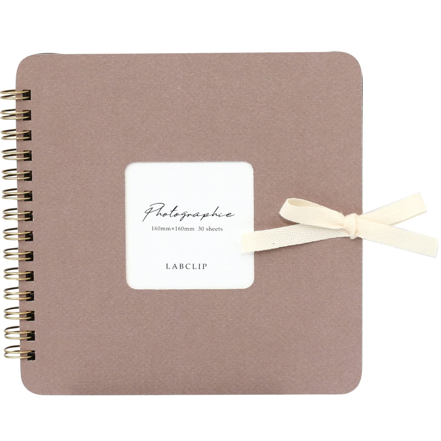 Amazon | ラボクリップ スクラップブック スクエア ココア SCSQ02-CO