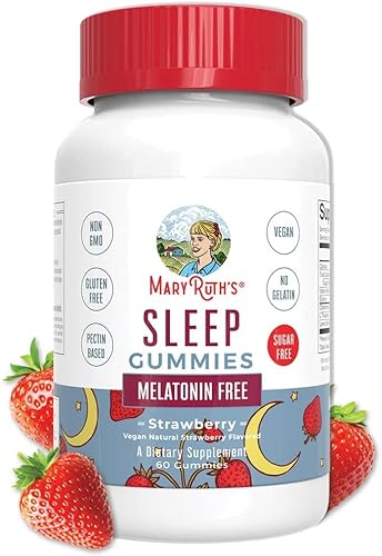 MaryRuth Organics Sleep Gummies | Sugar Free | NO Melatonin | L Theanine | Lemon Balm Leaf | Chamomile | Vitamin B6 | Relaxation & Sleep Support | Stress Relief | Vegan | Gluten Free | 60 Count - Image 5