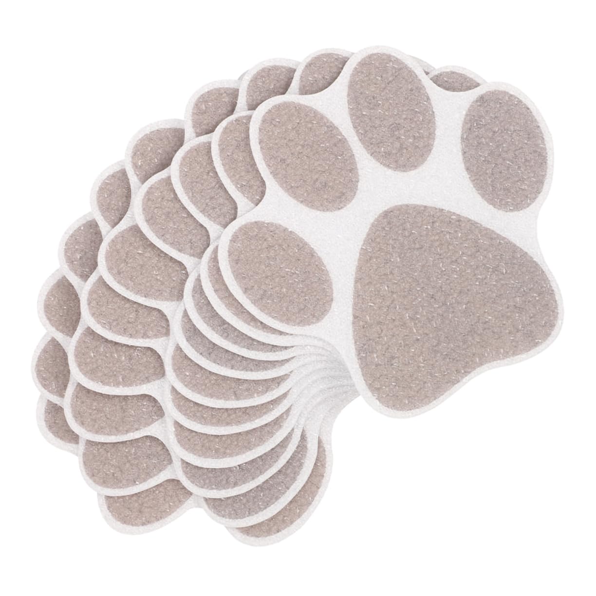 HAPINARY 20pcs Cute Cat Dog Paw Print Non- Floor Stickers for Kitchen Bathroom Self-Adhesive -Resistant Decals for Safe Home Decor for Smooth