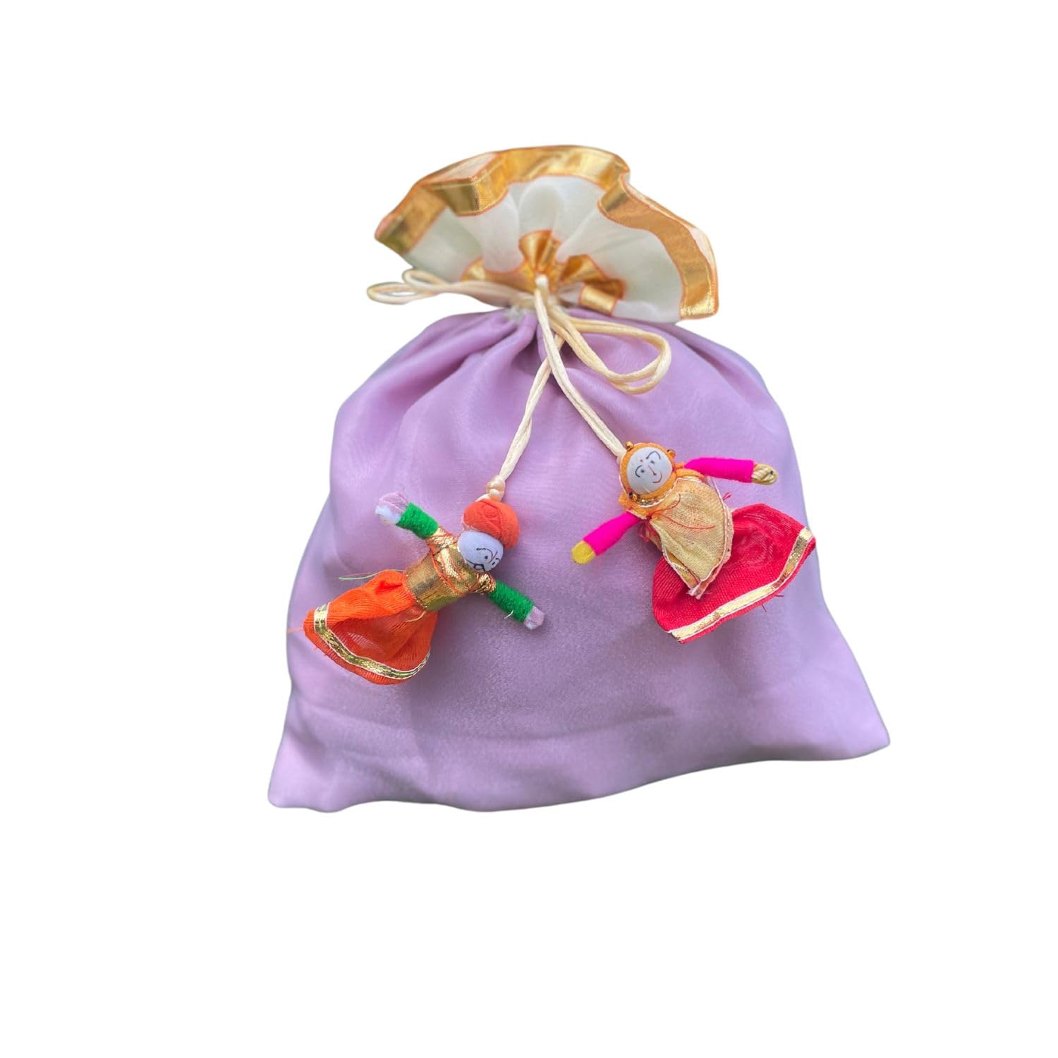 NYARI CREATIONS LLP Rajasthani Green Puppet Organic Cotton Voile Jute Drawstring potli bags(Rajasthani-Potli-Green Pappet) (B0CT8JJ158) Amazon Price History, Amazon Price Tracker