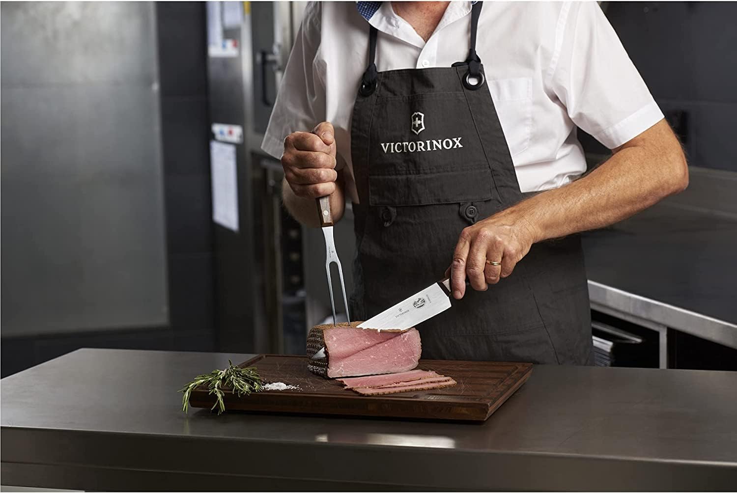 Victorinox Wood 8.5 Inch Chef's Knife, Wood Handle