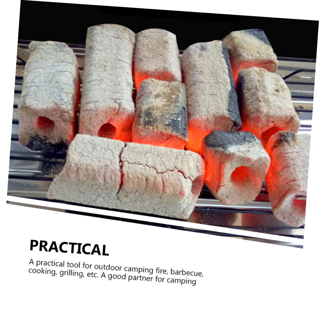 UPKOCH 5 Piezas Tabletas Ecológicas Barbacoa Natural de Temperatura Cocción al Aire Camping y Fuegos