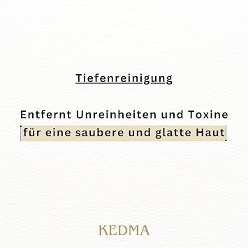 KEDMA Dead Sea Salt Soap Cleansing & Exfoliating 125 g