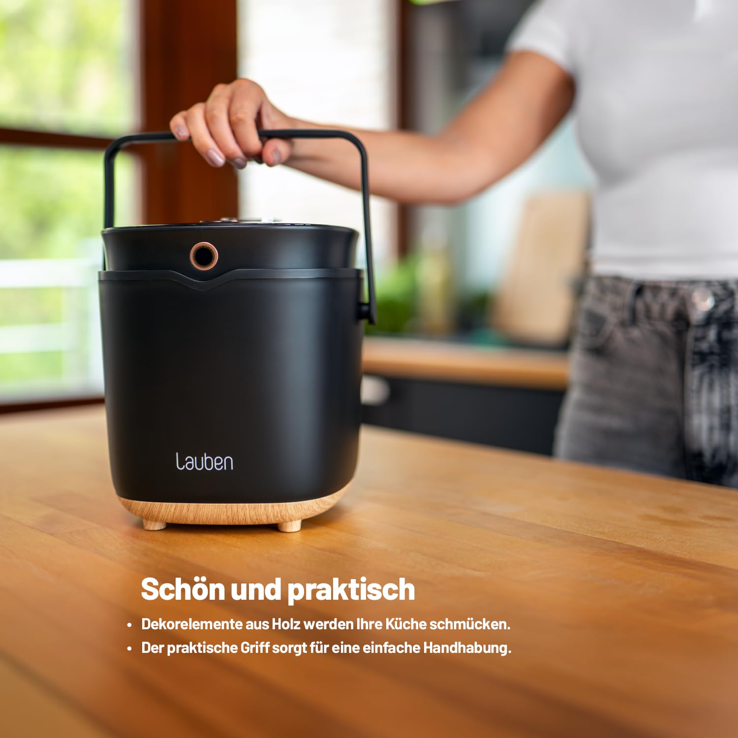 Lauben Multifunction Rice Cooker 2000BW, cuociriso multifunzionale, 400W, 2l, display digitale, 12 programmi, rivestimento antiaderente, mantenimento temperatura, ritardo