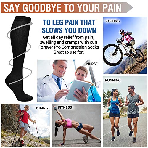 Image of Compression Socks for Women and Men - Best Athletic,Circulation & Recovery
