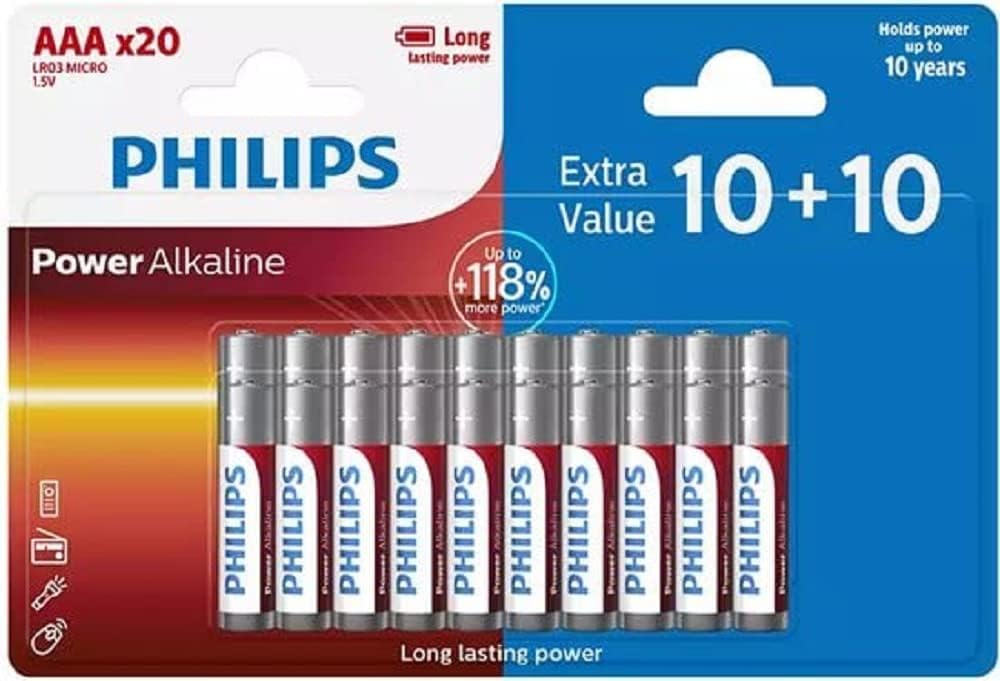 AAA Batteries 20 Pieces