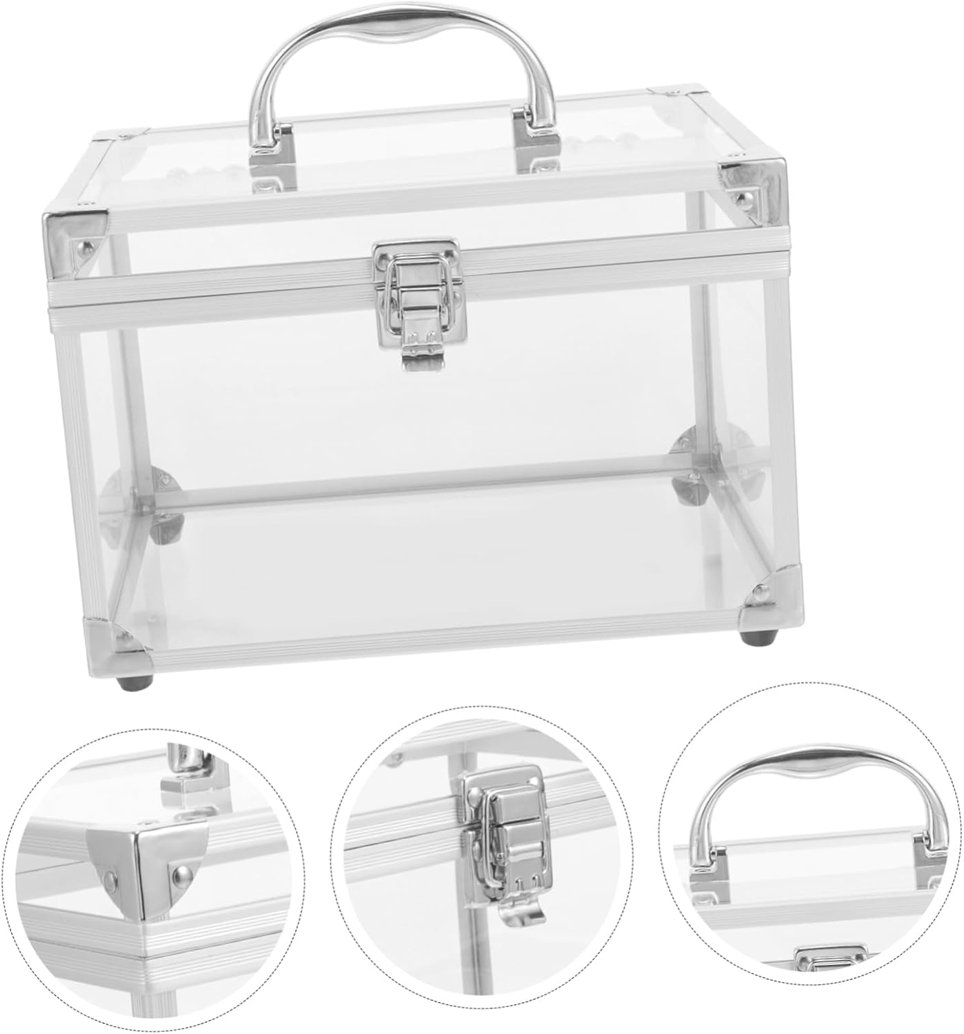 Cd Carrying Case Storage Box Lid for Dvd Organizer Disc Case for Music Lover Portable Modern Design