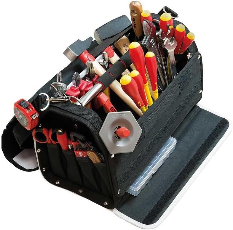 Peddinghaus Handwergzeuge 9570047001 Textile Tool Case with 47 Tools - Conforms to German Electrical Engineering Association