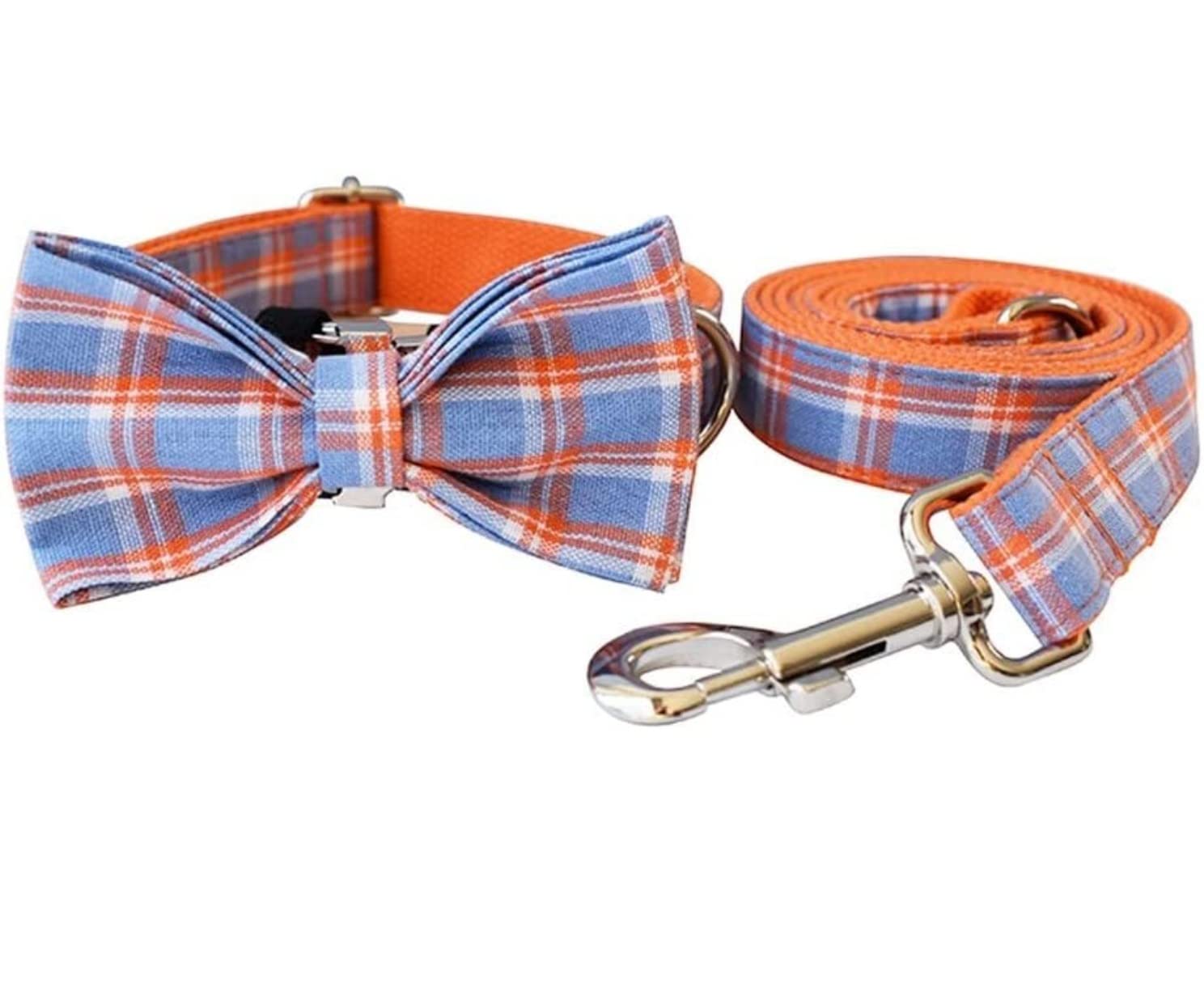 Morbido Guinzaglio Per Cani Set Di Imbracatura E Guinzaglio Per Cani Regolabili Comodo Guinzagli Per In Poliestere Con Strisce In Antiscivolo Flexi(37-60cm)