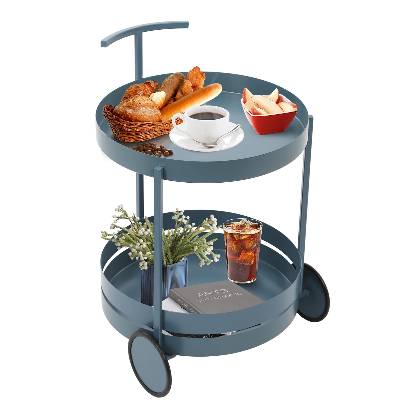 chariot de service à roulettes