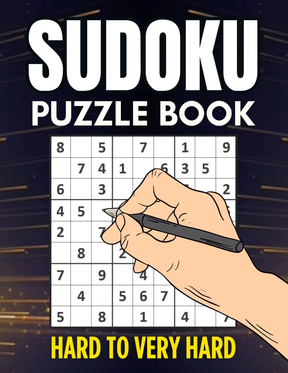 2024 SUDOKU PUZZLES: Hard to Very Hard Sudoku Puzzles with Solutions | Suduko Books for Adults 2024.