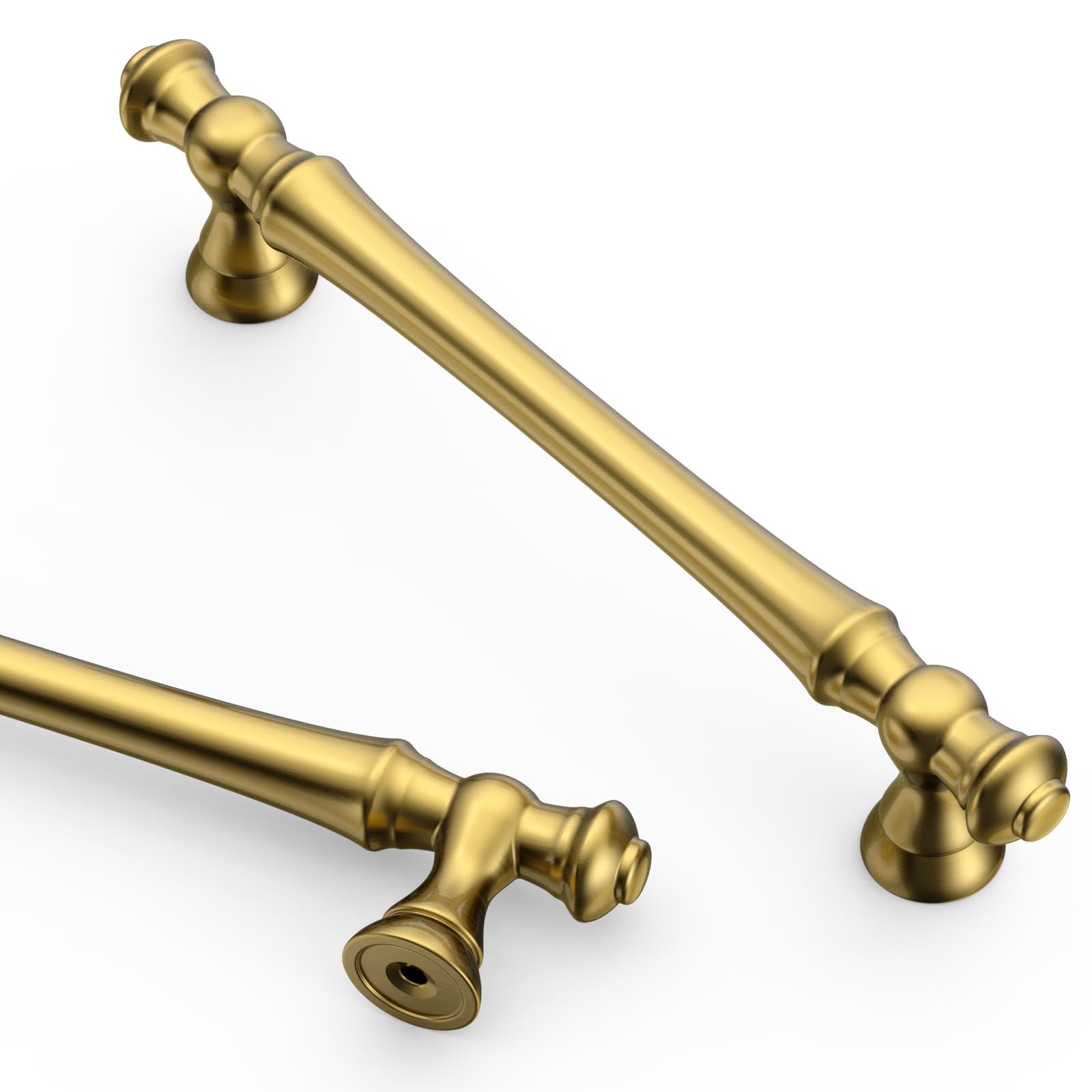 Asidrama 10 Pack 3 Inch(76mm) Champagne Bronze Kitchen Cabinet Handles,Brushed Brass Cabinet Pulls Kitchen Cabinet Hardware for Cupboard Gold Drawer Pulls — Amazon image 24