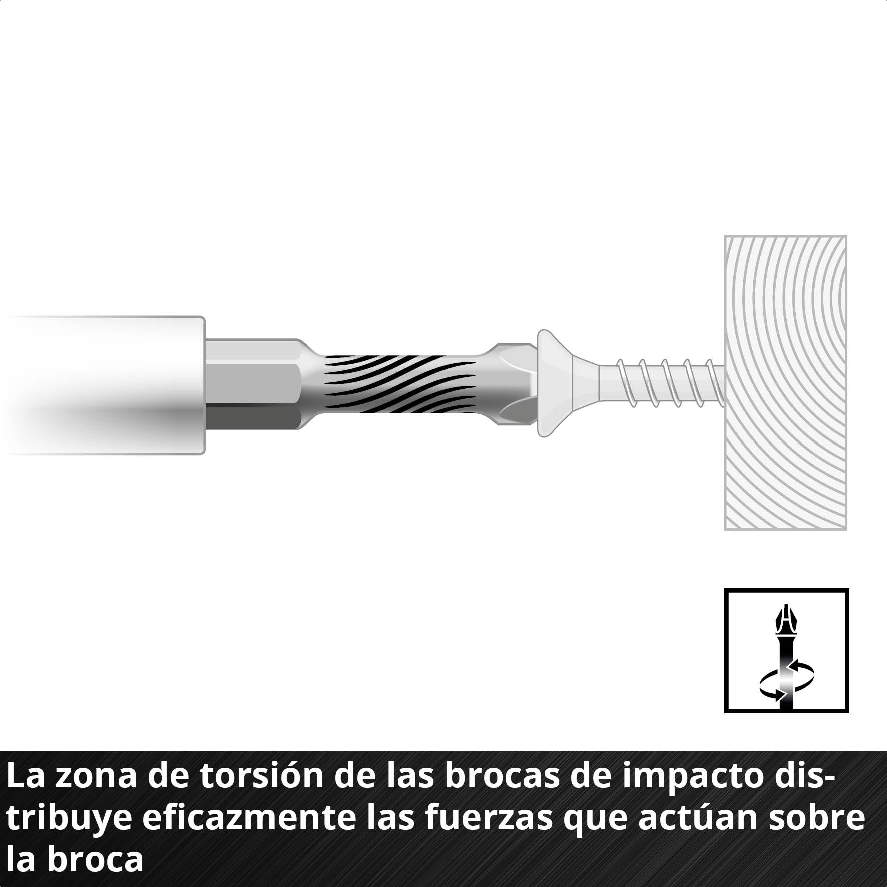 Einhell M-CASE - Juego de 35 brocas de impacto y llaves de vaso (puntas de 25 mm, puntas de 50 mm, llaves hexagonales, enchufes largos, adaptador de enchufe, soporte de brocas de 60 mm, incluye caja