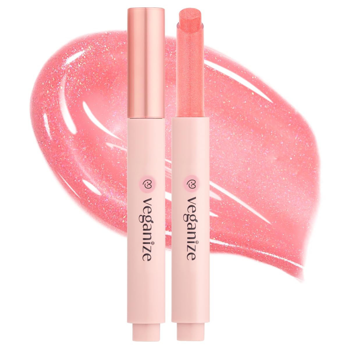 VEGANIZE コラーゲンリップグラスバーム 12本セット 新品未開封 正規品】Veganize ヴィーガナイズ コラーゲン リップ グラス