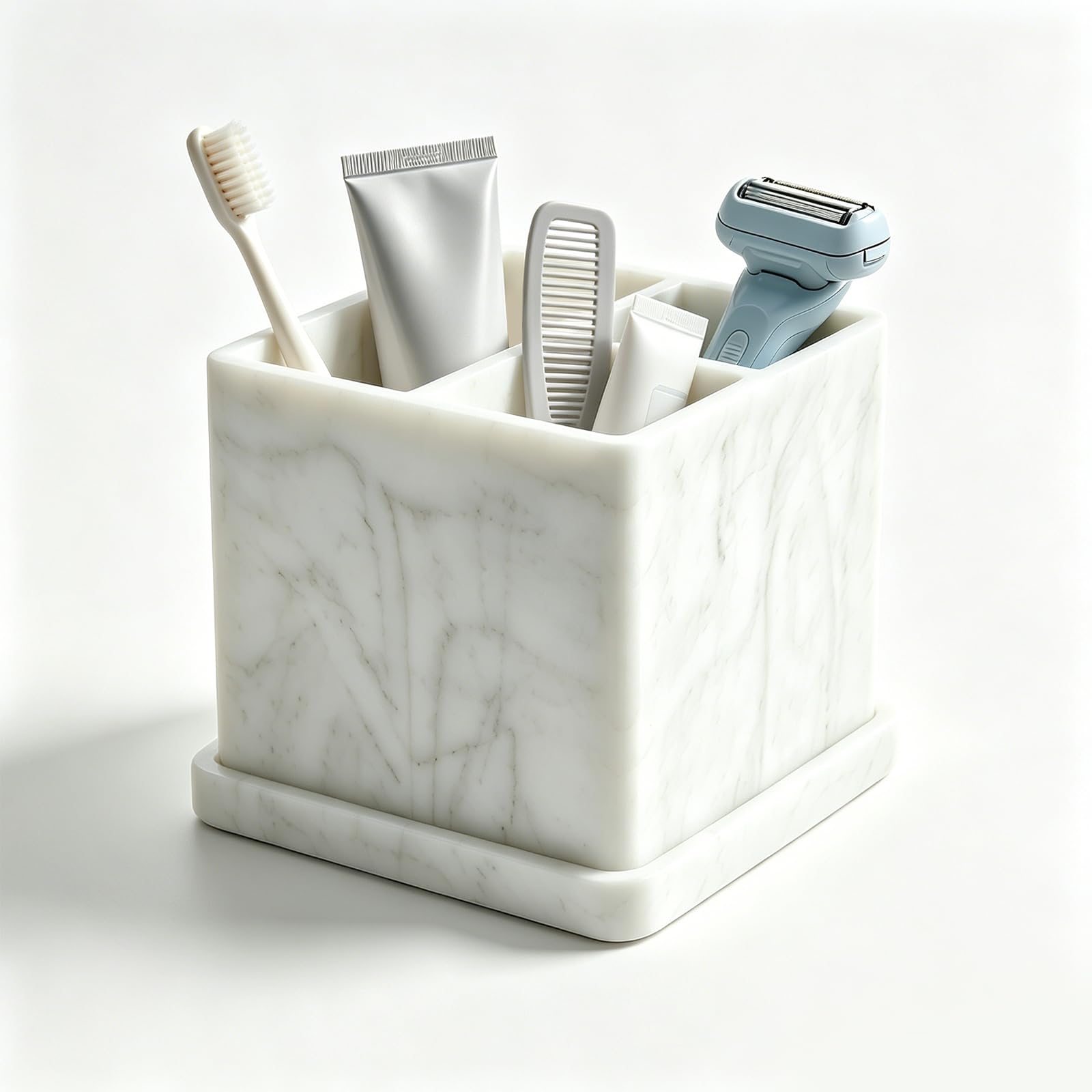 Silicone Toothbrush Holder with Drainage, Tooth Brush Holder for Bathroom