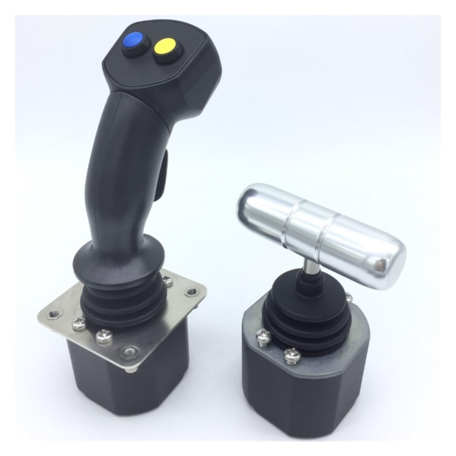 Joysticki, Jednoosiowe pozycjonowanie oporu popychacza 61A2 z wyczuciem środkowego biegu, uchwyt kołyskowy Halla, joystick przemysłowy popychacz inteligentnej łodzi wycieczkowej jachtu(12v,RS232)