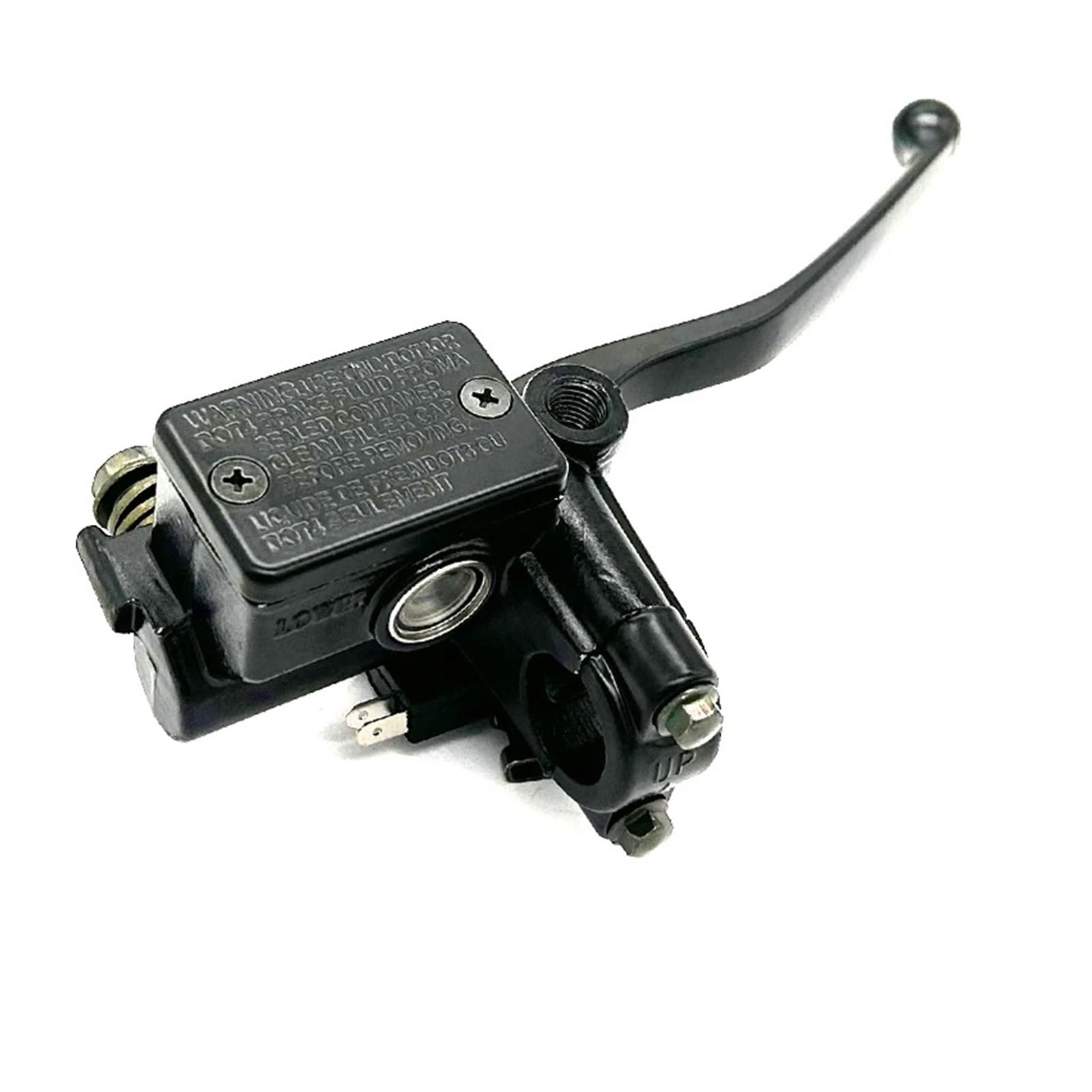 Generico 1 pz 22 mm leva freno frizione anteriore destra per pompa idraulica cilindro principale per Honda