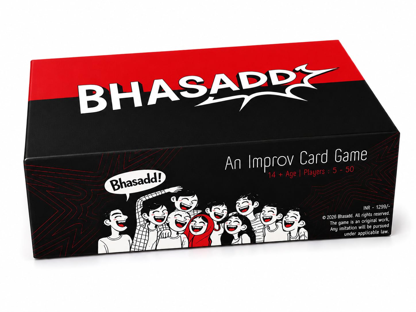 Improv Card Game, Age 14+ | For Friends & Family, Party Game, For House Parties & Game Nights-image-43