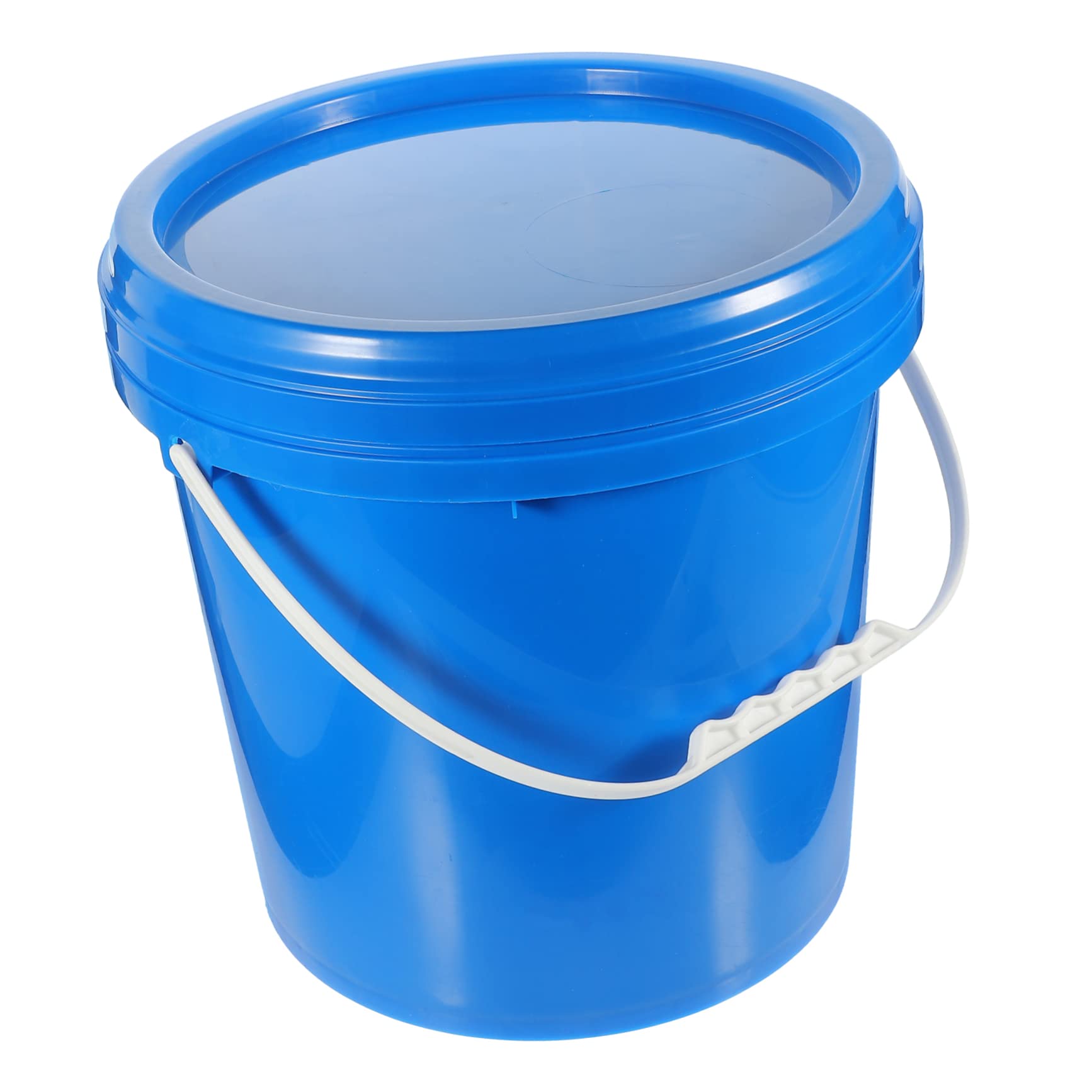 Angoily Cubo de Pintura Tapa Cubo para Mezclar Colores Multifuncional Contenedor de Almacenamiento para Pintura para Uso Exterior y Almacenamiento de Materiales de Arte