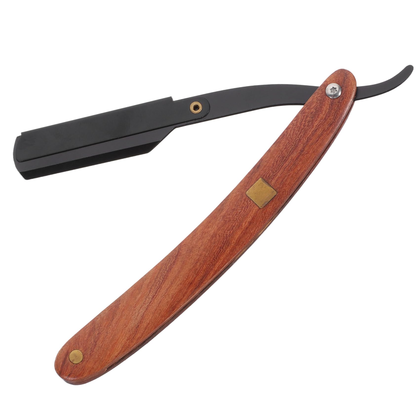 TOVINANNA Manual Razor for Men The Straight Razor Handle Safe Easy to Use Portable for Beard Sideburns