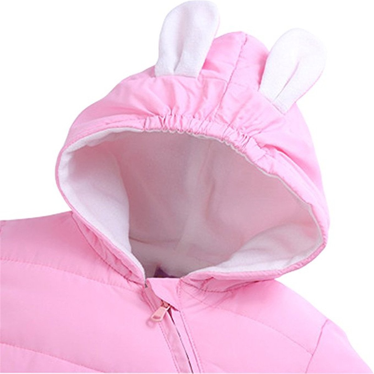 Snozu Infant Toddler Baby Childs Hooded Snowsuit (3/6 Months, Charcoal Grey/Red Lining)