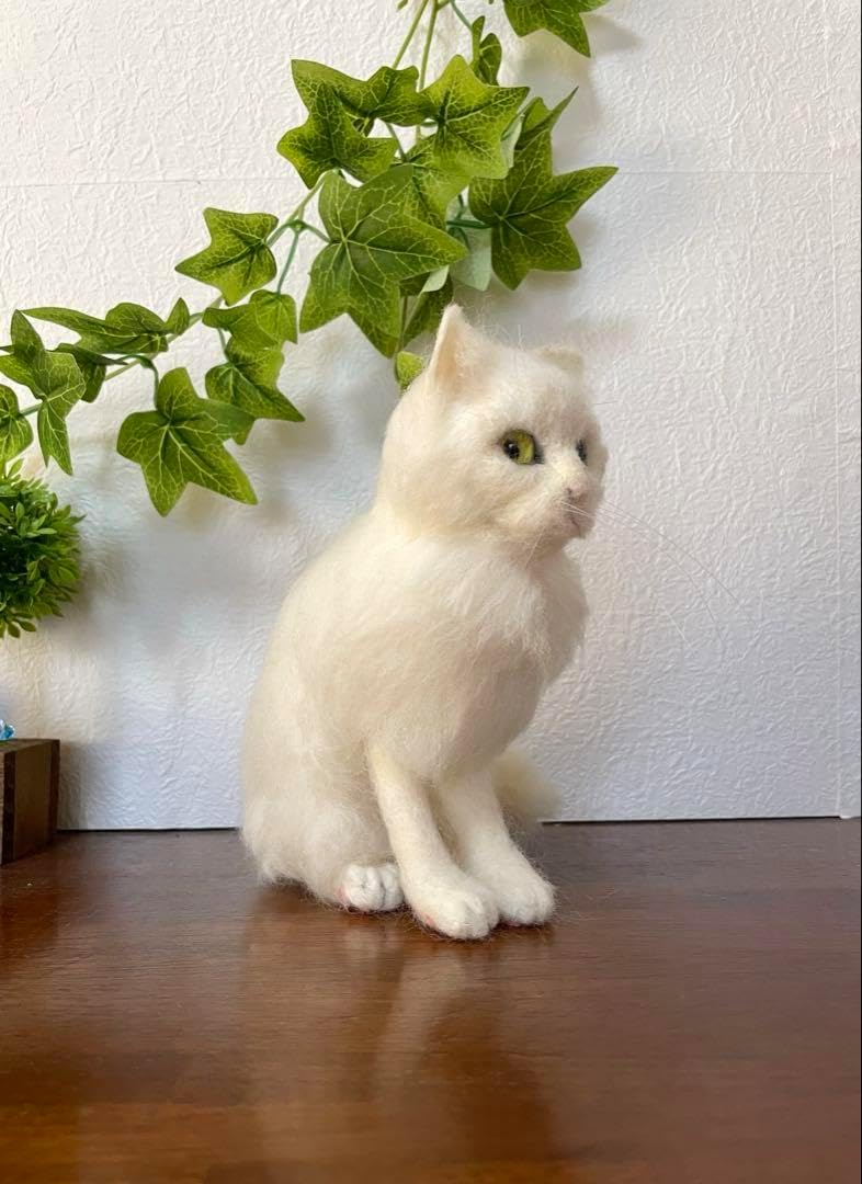 羊毛フェルト リラックスチワワ YDTE羊毛フェルト リラックスチワワ