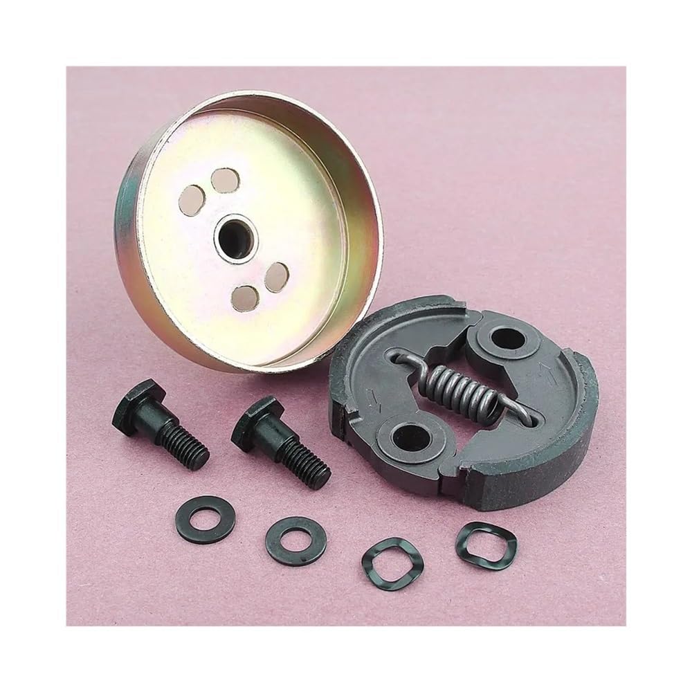 Kit de Embrague 9T Compatible con cortacéspedes desbrozadoras con Motor pequeño GX31 y GX35 de 1,3 HP.