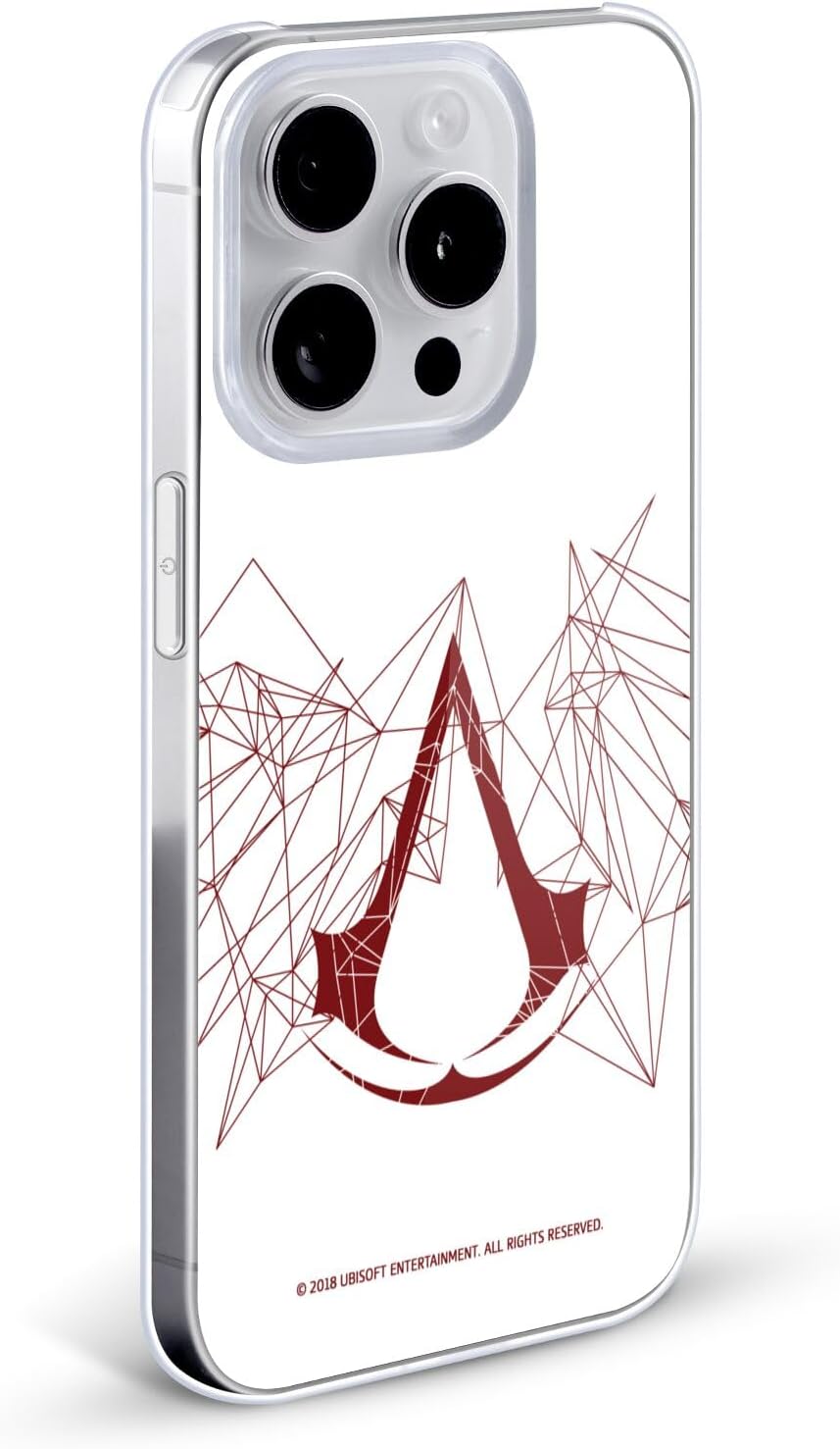Head Case Designs Officially Licensed Assassin's Creed Geometric Logo Hard Back Case Compatible with Apple iPhone XR image 2