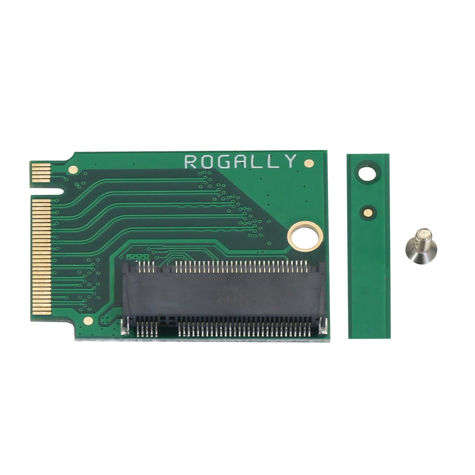 for Asus Rog Ally Handheld Conversion 2230 to 2280 SSD Hard Drive Expansion Board NVME M-Key NGFF M.2 PCIE 4.0 3.0 Gold Finger High Capacity Adapter 90 Degree Upgrade Converter Expansion Card