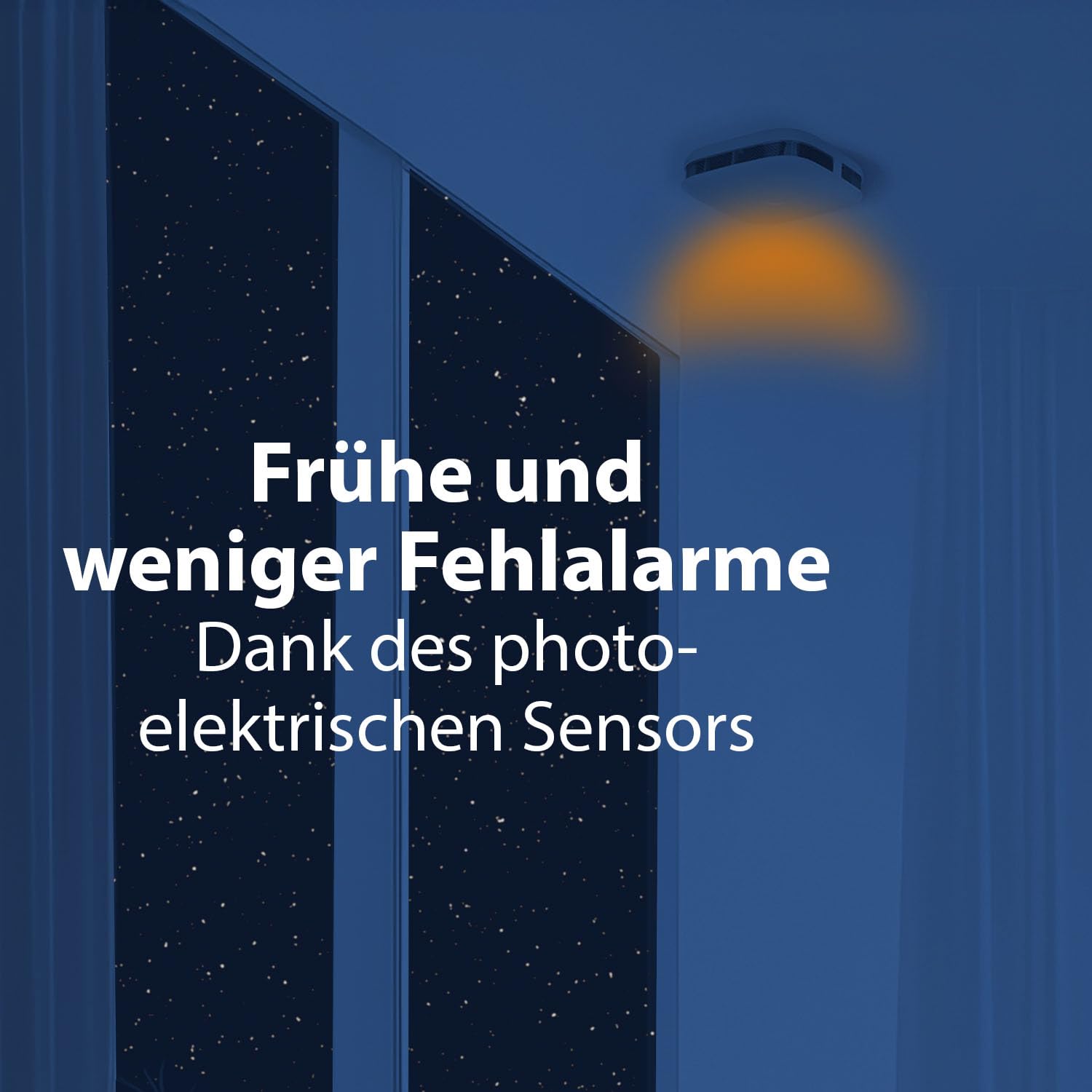 Smartwares Interkonnektierbarer Rauchmelder 6er-Pack - Kopplung von bis zu 24 Meldern - 5-Jahres-Batterie - Optischer Sensor - Leuchtanzeige - Testknopf - Geräuschlose Funktion - FSM-11656