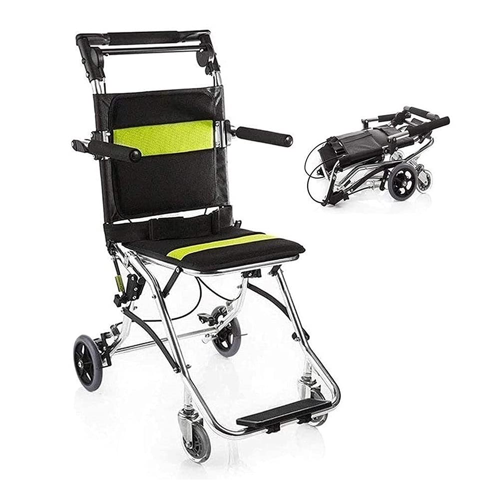 Silla de traslado médica de Emergencia portátil Evacuación de Bomberos Silla elevadora Plegable para escaleras Peso Ligero con Capacidad de Carga de 75 kg para Hospital