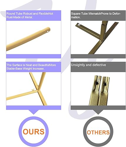 Miniatura 18 de Soporte de telón de fondo de arco de boda de 7.2 pies, soporte de telón de fondo arqueado de globo de boda dorado marco de arco cuadrado para fiesta